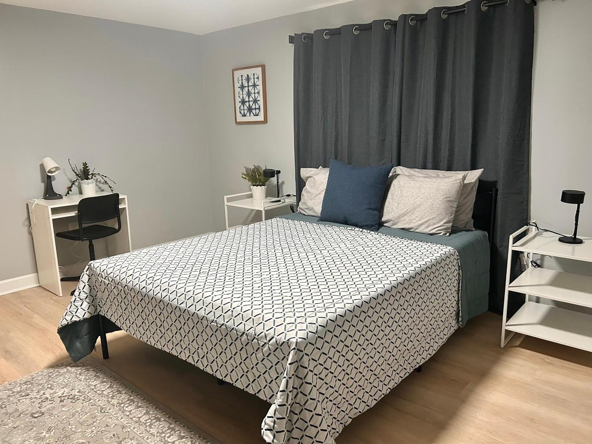 Comfy Lower Lvl Apt With Jetted Tub Near Uptown And Unc Charlotte Eksteriør billede